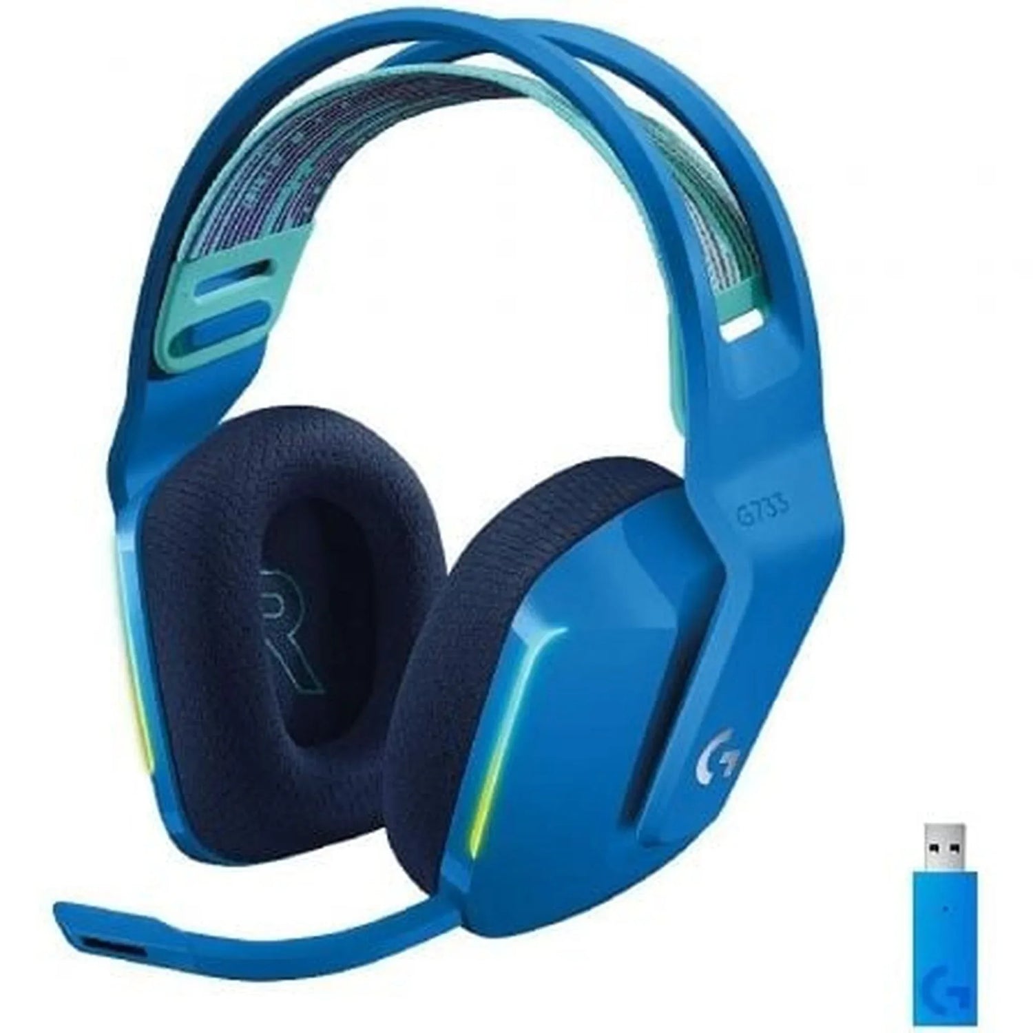 Auriculares Gaming Inalámbricos con Micrófono Logitech G733/ Azules - PixelPlaza