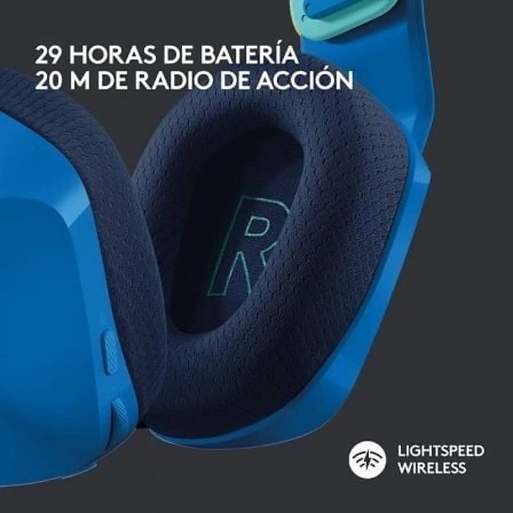 Auriculares Gaming Inalámbricos con Micrófono Logitech G733/ Azules - PixelPlaza