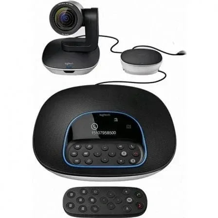 Sistema de Videoconferencia Logitech Group/ Enfoque Automático/ Full HD - PixelPlaza