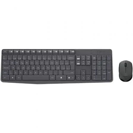 Teclado y Ratón Inalámbricos Logitech MK235 - PixelPlaza