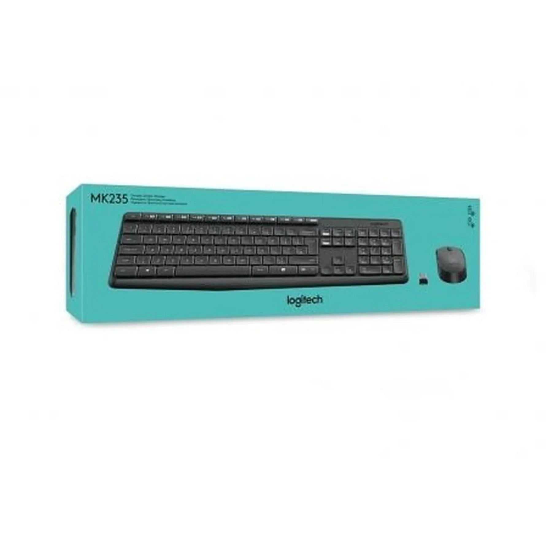 Teclado y Ratón Inalámbricos Logitech MK235 - PixelPlaza