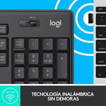 Teclado y Ratón Inalámbricos Logitech Silent Touch MK295/ Grafito - PixelPlaza