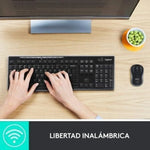 Teclado y Ratón Inalámbricos Logitech Wireless Combo MK270 - PixelPlaza