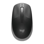 Ratón Inalámbrico Logitech M190/ Hasta 1000 DPI/ Gris Medio - PixelPlaza