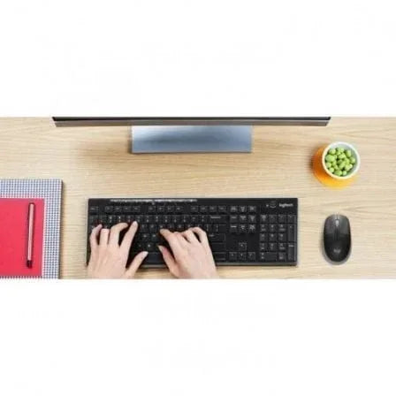 Ratón Inalámbrico Logitech M190/ Hasta 1000 DPI/ Gris Medio - PixelPlaza