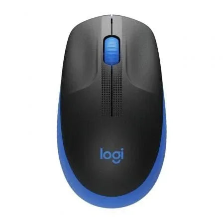 Ratón Inalámbrico Logitech M190/ Hasta 1000 DPI/ Azul - PixelPlaza