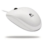 Ratón Logitech B100/ Hasta 800 DPI/ Blanco - PixelPlaza
