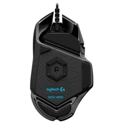 Ratón Gaming Logitech G502 Hero/ Hasta 25600 DPI/ Negro - PixelPlaza