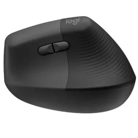 Ratón Vertical Inalámbrico por Bluetooth/ 2.4GHz Logitech Lift Vertical Ergonomic Mouse/ Hasta 4000 DPI/ Grafito - PixelPlaza