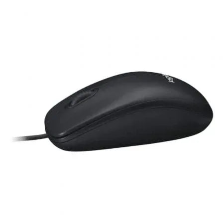 Ratón Logitech M100/ Hasta 1000 DPI/ Negro - PixelPlaza