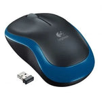 Ratón Inalámbrico Logitech M185/ Hasta 1000 DPI/ Azul - PixelPlaza