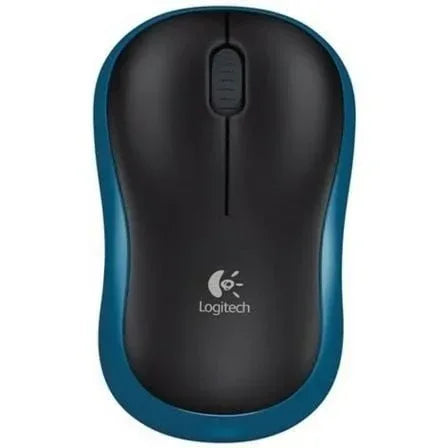 Ratón Inalámbrico Logitech M185/ Hasta 1000 DPI/ Azul - PixelPlaza