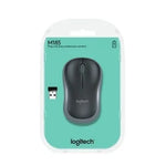 Ratón Inalámbrico Logitech M185/ Hasta 1000 DPI/ Gris - PixelPlaza