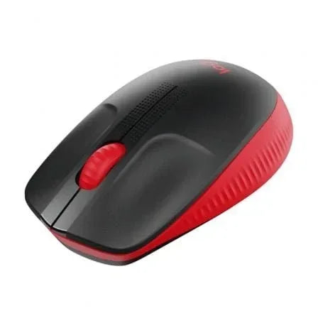 Ratón Inalámbrico Logitech M190/ Hasta 1000 DPI/ Rojo - PixelPlaza
