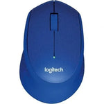 Ratón Inalámbrico Logitech M330 Silent Plus/ Hasta 1000 DPI/ Azul - PixelPlaza