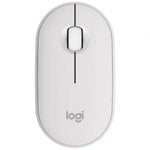 Ratón Inalámbrico Logitech Pebble 2 M350S/ Hasta 1000 DPI/ Blanco - PixelPlaza