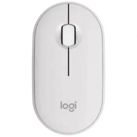 Ratón Inalámbrico Logitech Pebble 2 M350S/ Hasta 1000 DPI/ Blanco - PixelPlaza
