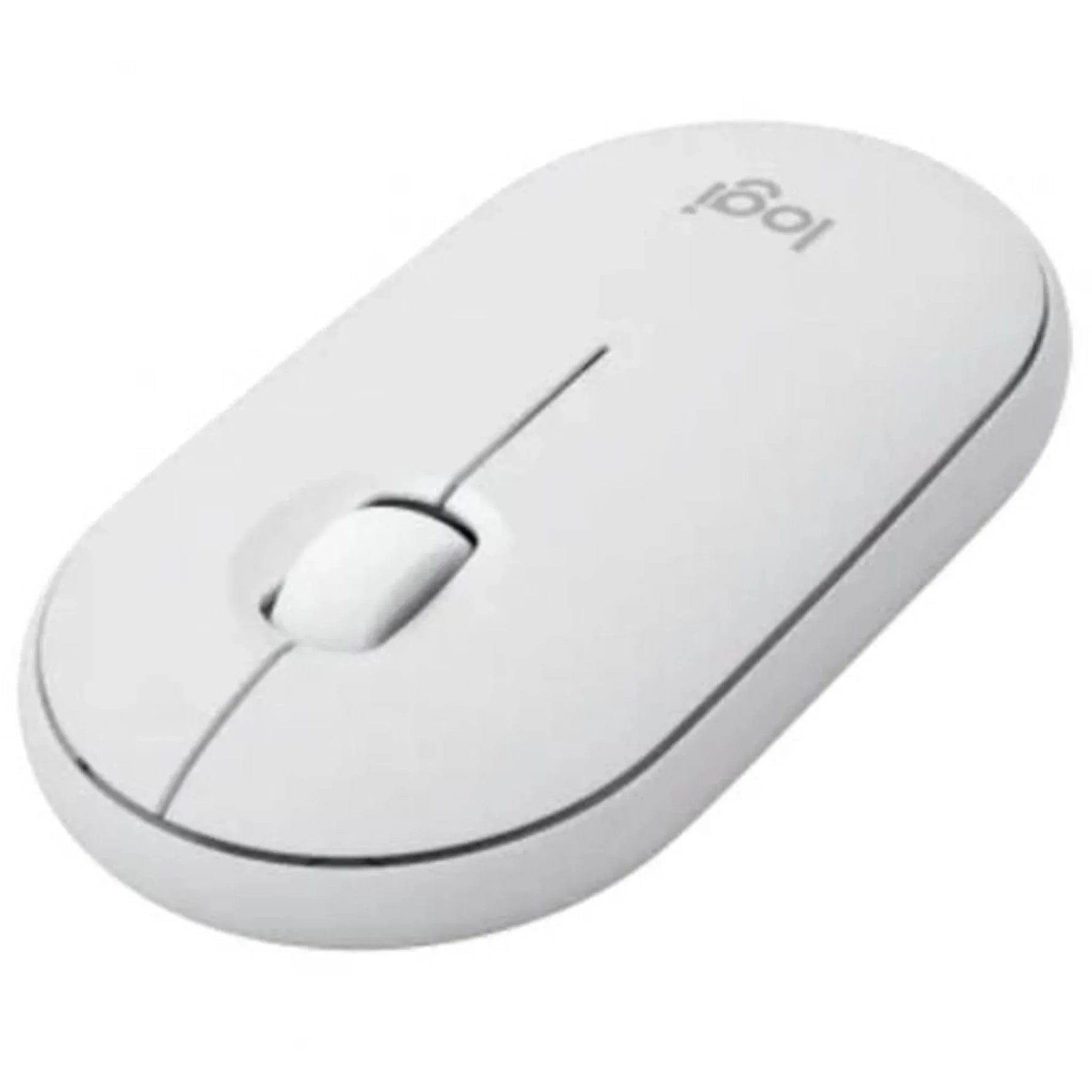 Ratón Inalámbrico Logitech Pebble 2 M350S/ Hasta 1000 DPI/ Blanco - PixelPlaza