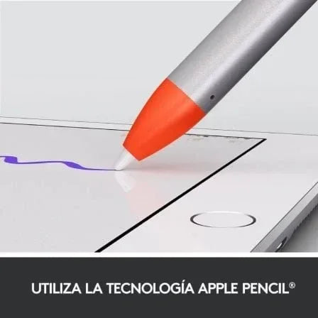 Lápiz Inalámbrico Logitech Crayon para iPad/ Naranja - PixelPlaza