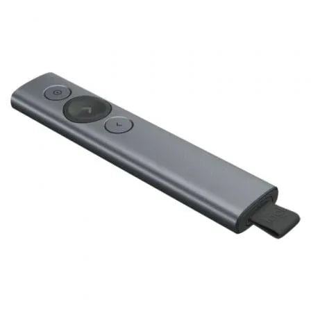 Presentador Inalámbrico por Bluetooth Logitech Spotlight Presentation Remote/ 2.4GHz/ Gris Pizarra - PixelPlaza