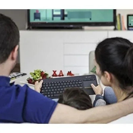 Teclado para Smart TV Logitech Wireless Touch K400 Plus - PixelPlaza