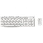 Teclado y Ratón Inalámbricos Logitech Silent Touch MK295/ Blanco - PixelPlaza