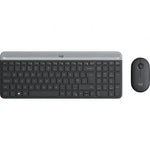 Teclado y Ratón Inalámbricos Logitech Slim Combo MK470 - PixelPlaza