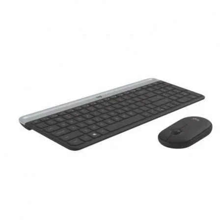 Teclado y Ratón Inalámbricos Logitech Slim Combo MK470 - PixelPlaza
