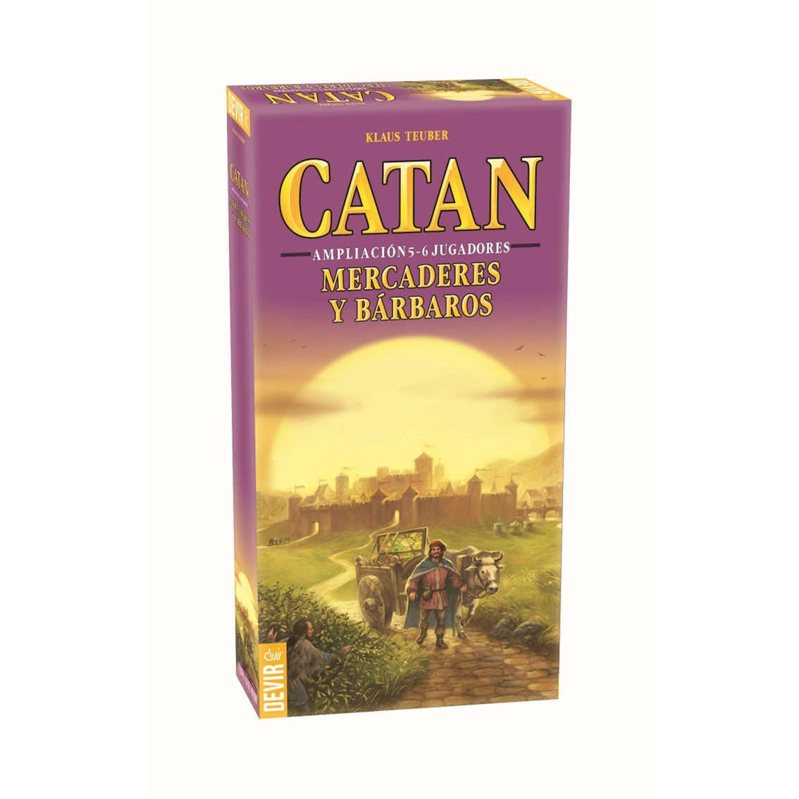 Juego de mesa Devir catan mercaderes y barbaros 5 - 6 jugadores