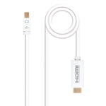 Cable Nanocable conversor mini dp a HDMI mini dp - m · HDMI - m blanco 2.0 m