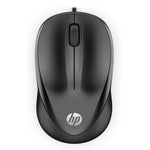 Ratón cable HP usb 1000 negro