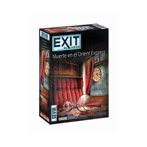 Juego de mesa Devir exit 8 muerte en el orient express