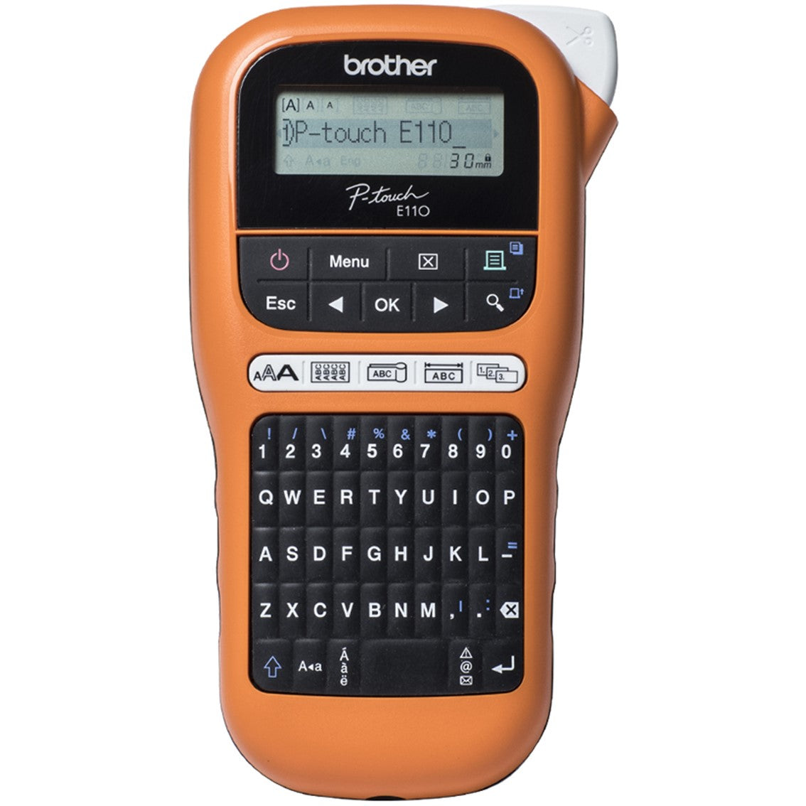 Rotuladora Brother pte110vp lcd 2 lineas