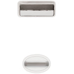 Cable USB 2.0 Lightning Nanocable 10.110.0401/ USB Macho - Lightning Macho/ 1m/ Blanco