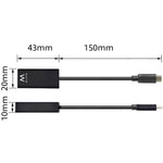 Cable adaptador ewent usb tipo c a hdmi 4k - 30hz macho - hembra