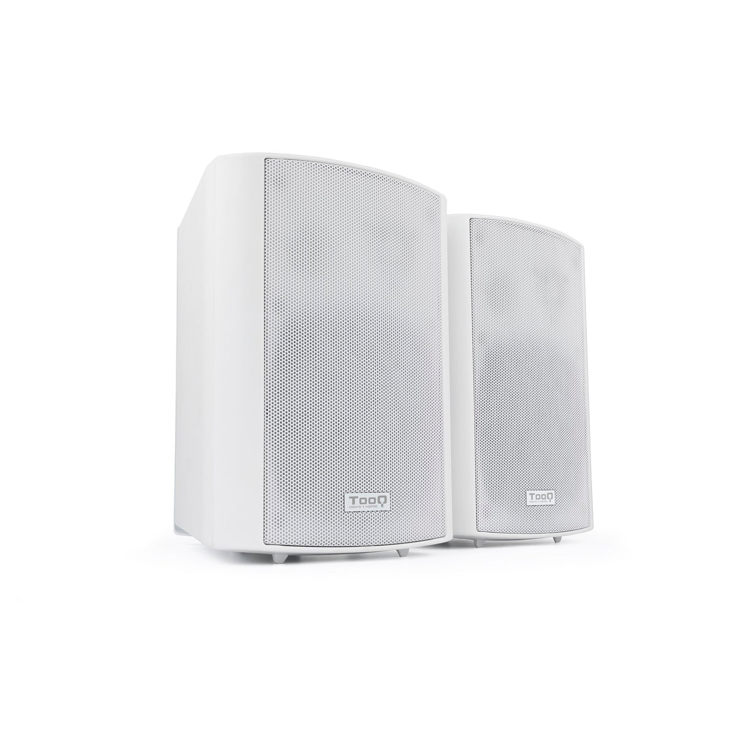 Altavoces activos tooq pared blancos 30w