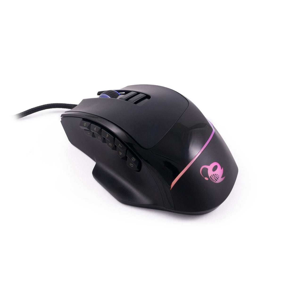 Mouse ratón deep gaming proswap modular dpi ajustable USB RGB 5000dpi