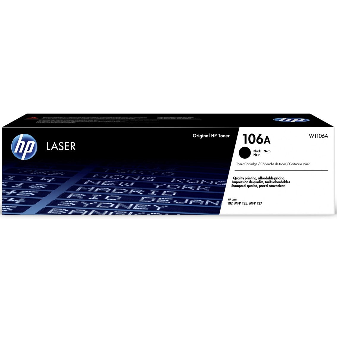 Toner HP 106a w1106a negro 1000 paginas