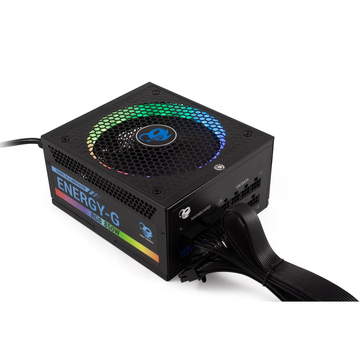 Fuente de alimentación Coolbox energy - g 850w 80+ gold gaming RGB modular