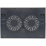 Base refrigeración Conceptronic para portátiles 2 ventiladores 125mm hasta 17 pulgadas