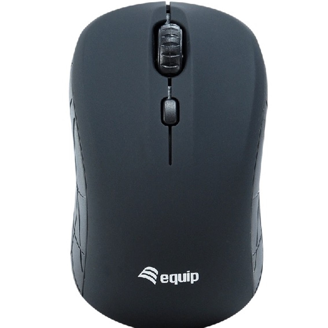 Mouse ratón mini Equip life óptico 4 botones scroll negro wireless inalámbrico 1600dpi