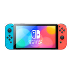 Consola nintendo switch oled mando color azul neon - rojo neon