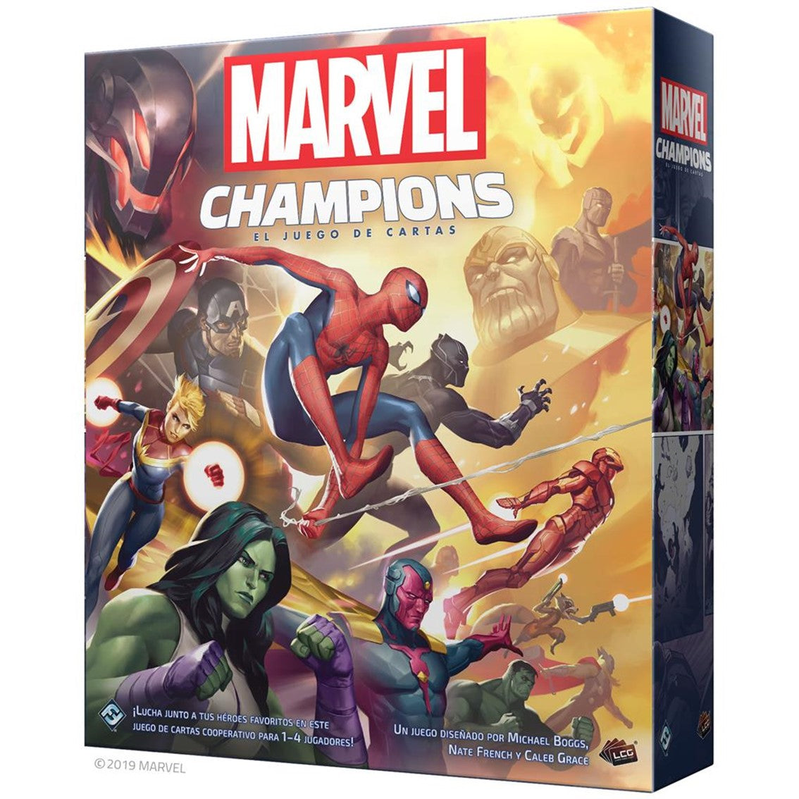 Juego mesa asmodee marvel champions: el