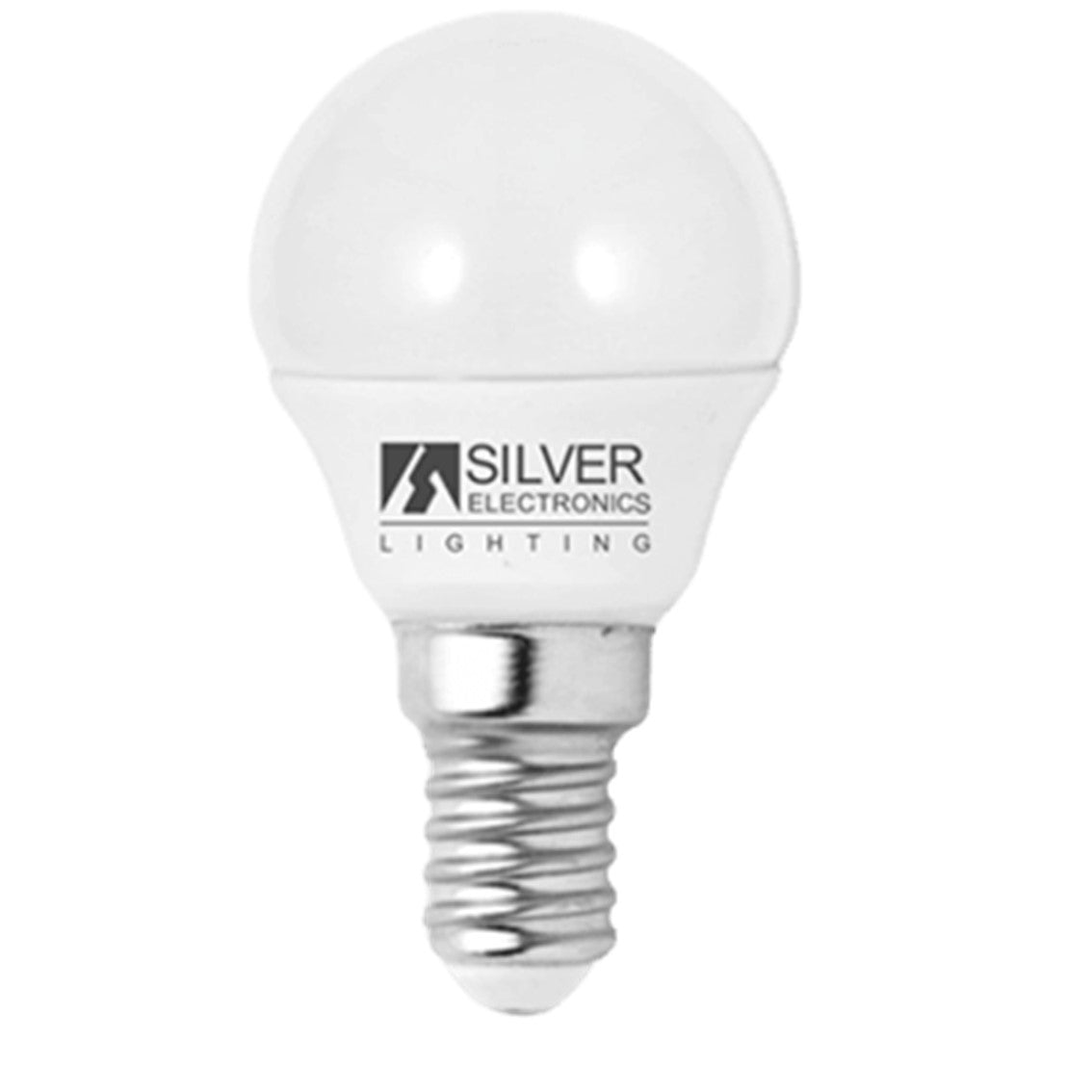 Bombilla LED Silver electronic eco esferica 5w=35w · e14 · 3000k · 436 lm · 160º · luz calida · a+