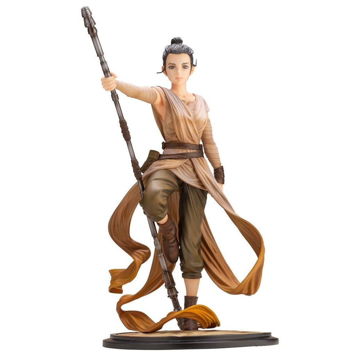 Figura Kotobukiya star wars episodio vii rey descendiente de la luz pvc 27 cm