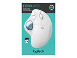 Mouse raton logitech ergo m575 bluetooth & wireless blanco