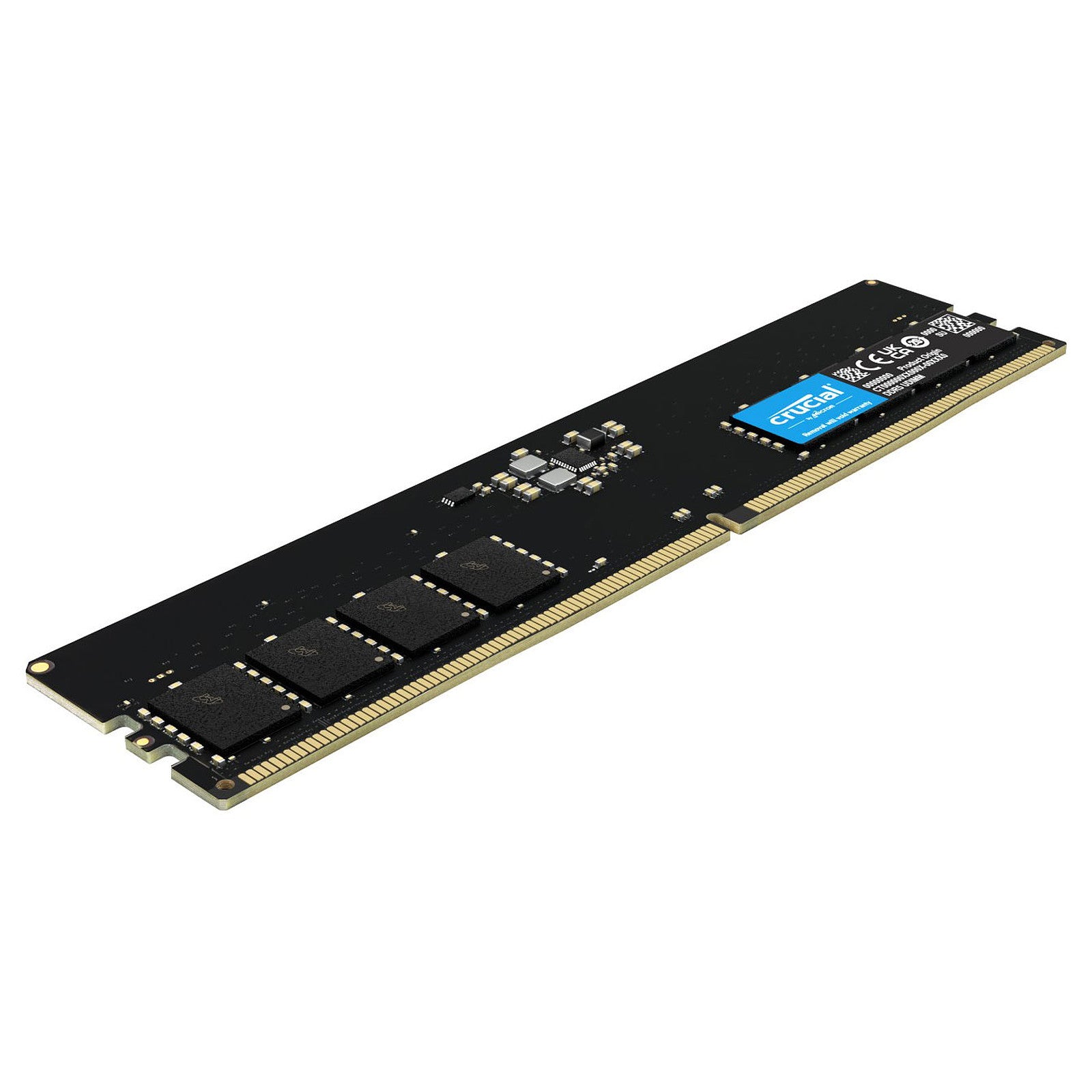 Memoria ram ddr5 8gb Crucial  - udimm - 4800 mhz - pc5 38400 cl40