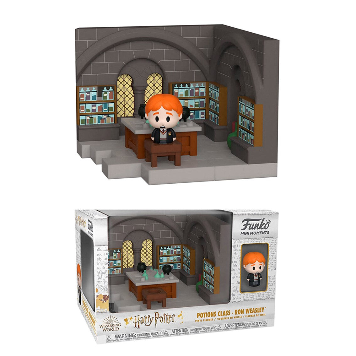 Mini moments Funko harry potter aniversario ron weasley con opción chase 57365