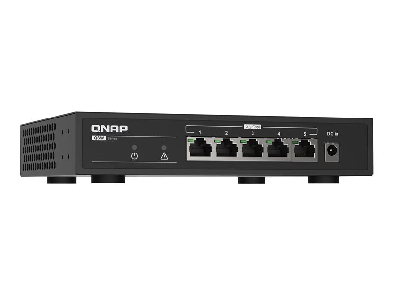 Switch qnap qsw - 1105 - 5t 5 puertos 10 - 100 - 1000 - 2.5g