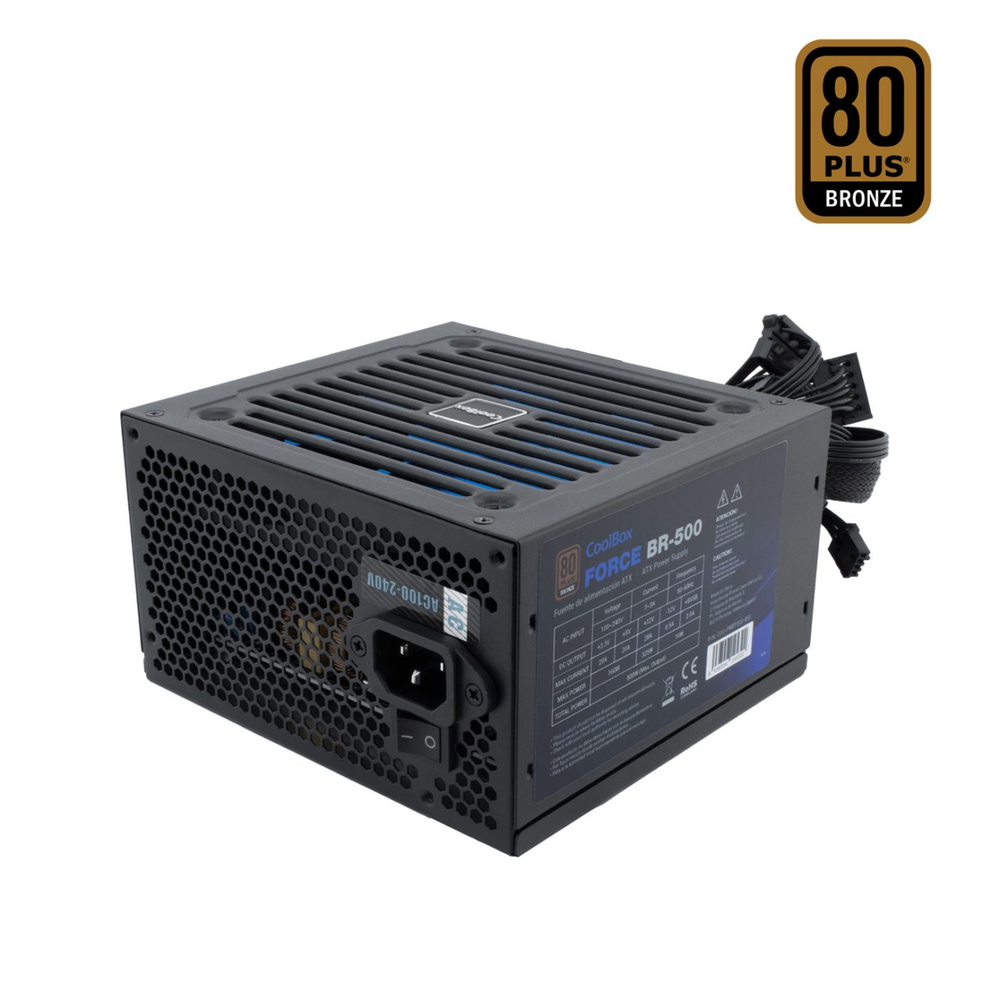 Fuente de alimentación Coolbox force br - 500w ATX 500w